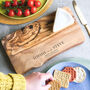 Personalised Olive Wood Platter Gift For Couples, thumbnail 2 of 9