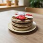 Handmade Felt Pancakes: Buildable Breakfast Play Food Gift Set, thumbnail 2 of 5