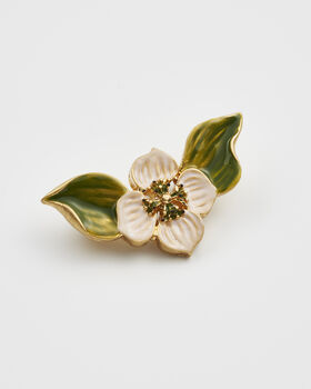 Poppy Anemone Enamel Brooch, 4 of 7