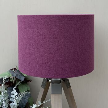 Purple Double Sided Botanical Lampshades, 5 of 10