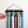 Personalised Medal Display Board Black, thumbnail 6 of 9