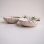 Handmade Mini Textural Pottery Salt + Pepper Dishes, thumbnail 2 of 6