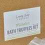Personalised Bath Truffle Making Kit, thumbnail 5 of 5