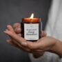 Smells Like Lewis Hamilton Candle With Matches, F1 Gift, thumbnail 2 of 10