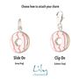 Party Ring Charm, Slide On Or Clip On, thumbnail 3 of 5