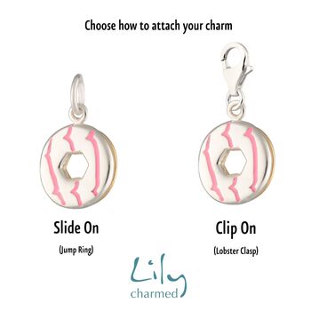 Party Ring Charm, Slide On Or Clip On, 3 of 5