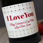 Personalised Valentine Sparkling Wine Gift, thumbnail 3 of 4