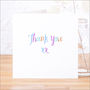Single Or Pack Of Thank You Cards, thumbnail 1 of 6
