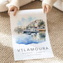 Portugal City Travel Print Of Vilamoura, thumbnail 2 of 7