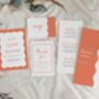 Pastel Gatefold Wedding Invitations, thumbnail 5 of 5