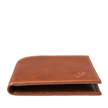 Classic Men's Leather Billfold Wallet. 'The Vittore', 6 of 12