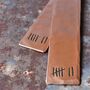 7th Anniversary Solid Copper Metal Bookmark, thumbnail 6 of 12