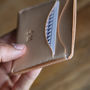 Personalised Minimalist Leather Wallet, thumbnail 5 of 9