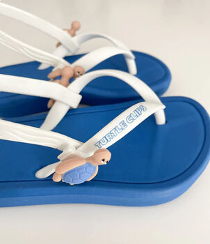 Explorers Toddlers Turtle Clips Flip Flops, 5 of 9