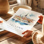 Estonia City Illustration Of Tallinn, thumbnail 4 of 7