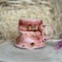 Vanilla Scented Candle In Handmade Ceramic Cup, thumbnail 2 of 5