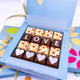 Personalised Message Love And Hearts Chocolates, thumbnail 1 of 6