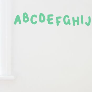 Alphabet Wall Stickers, 4 of 5