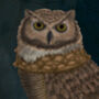 Archie Buckingham And Owl Limited Edition Print, thumbnail 3 of 6