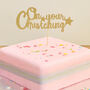 Christening Celebration Cake Topper Nine Colour Options, thumbnail 1 of 3