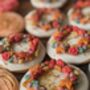 Personalised Autumn Wreath Hand Iced Letterbox Biscuits, thumbnail 7 of 9