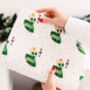 Personalised Christmas Ballerina Wrapping Paper, thumbnail 1 of 3