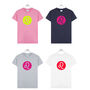 Neon Zodiac Star Sign Women's T Shirt, thumbnail 4 of 8