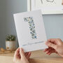 Love Hearts Paper 1st Anniversary Card, thumbnail 1 of 6