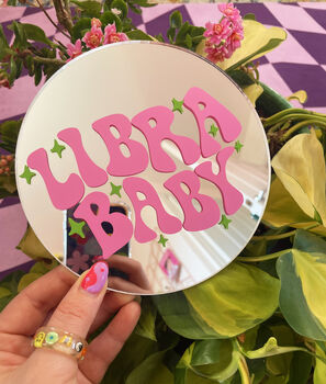 Libra Baby Mirror, 2 of 2
