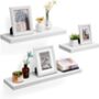 80 Cm White Floating Wall Mounted Shelf, thumbnail 6 of 7