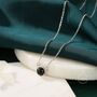 Sterling Silver Genuine Dainty Coin Pendant Necklace, thumbnail 5 of 12