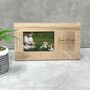 Personalised Solid Oak Wooden Frame, thumbnail 2 of 5