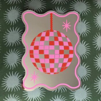 Wavy Edge Disco Mirror, 2 of 11