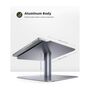 Grey 360 Rotating Laptop Stand, thumbnail 7 of 7