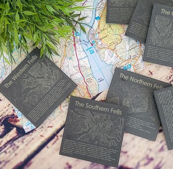 The Lake District 214 Wainwrights Coasters, 2 of 9