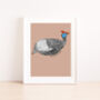Guineafowl Print On Pink, thumbnail 5 of 5