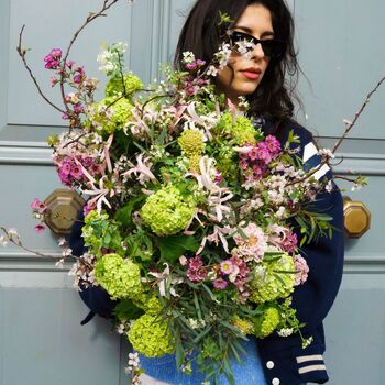 Spring Hedgerow Fresh Flower Bouquet, 3 of 3