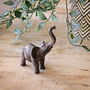 Small Elephant Ornament, thumbnail 3 of 4