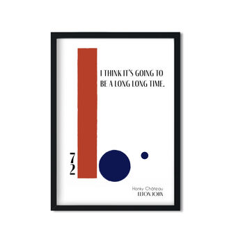 Rocket Man Music Art Print, 3 of 3
