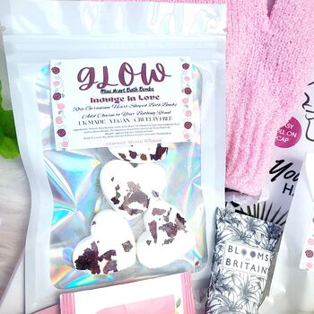 Glow Pink Self Love Spa Care Package For Her, 7 of 12