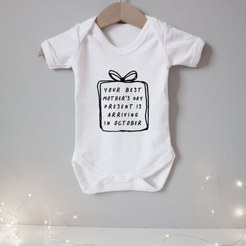 Personalised Occasion Baby Announcement Bodysuit, 3 of 6