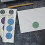 Self Adhesive Birthday Wax Seal Stickers, thumbnail 5 of 6