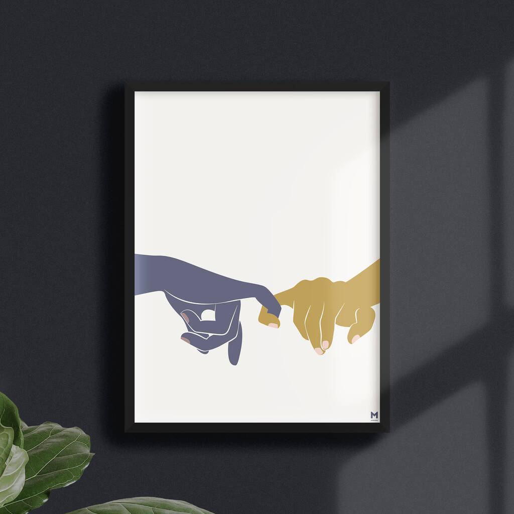 Linking Hands By Mantel | notonthehighstreet.com