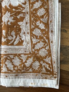 Scarf, Summer Cotton Lighweight Jaipur Block Printed, 10 of 12