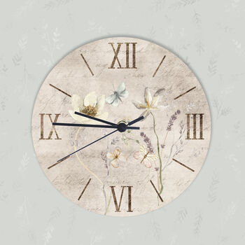 Wild Flower Sml Kitchen Clock, 3 of 5