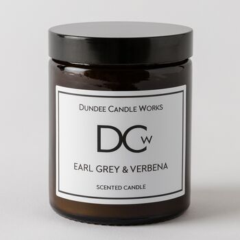 Earl Grey And Verbena Scented Coconut Wax Candle 180ml, 2 of 4