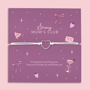 Strong Mums Club Bracelet, 3 of 10