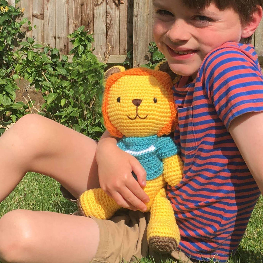 lion teddy for newborn