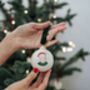 Child's Portrait Christmas Bauble, thumbnail 5 of 8