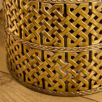 Gold Lattice Umbrella Stand, 2 of 4